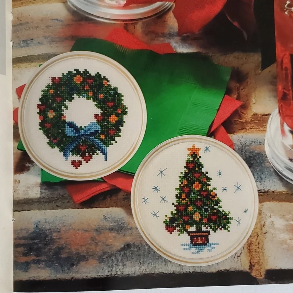 Multiple Patterns Cross Stitch Country Crafts Magazine May June 89